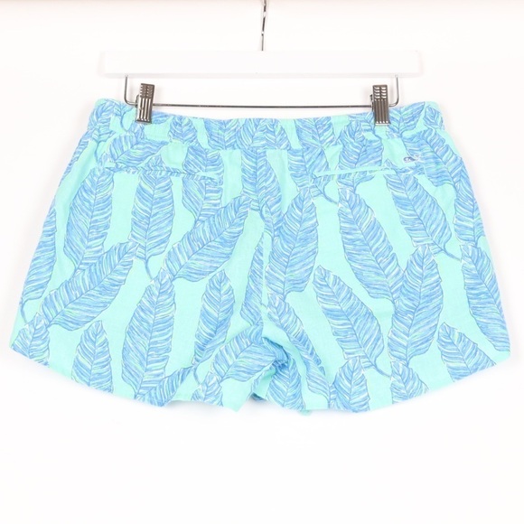 Vineyard Vines Linen Palm Leaf Shorts - Picture 5 of 7